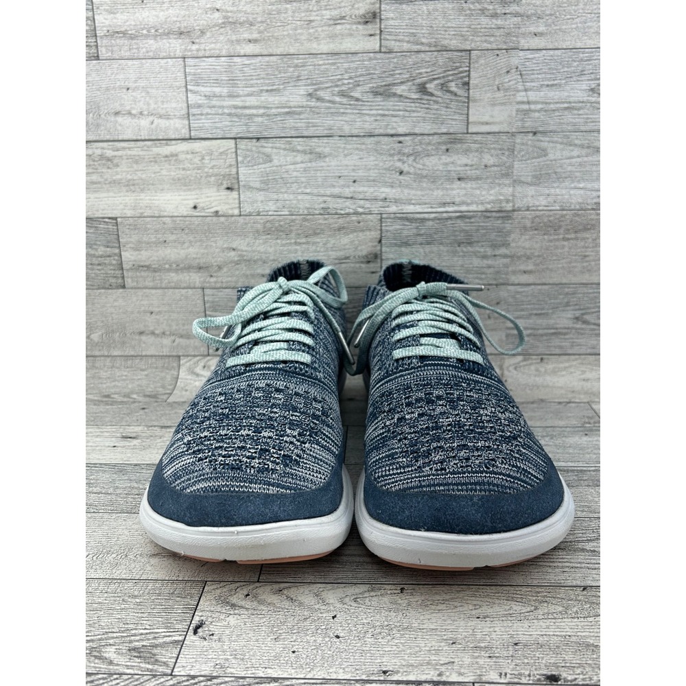 Altra‎ Vali Blue White Knit Walking Sneakers Women Sz 8.5 AFW1884A-4 Low Top - Picture 6 of 15